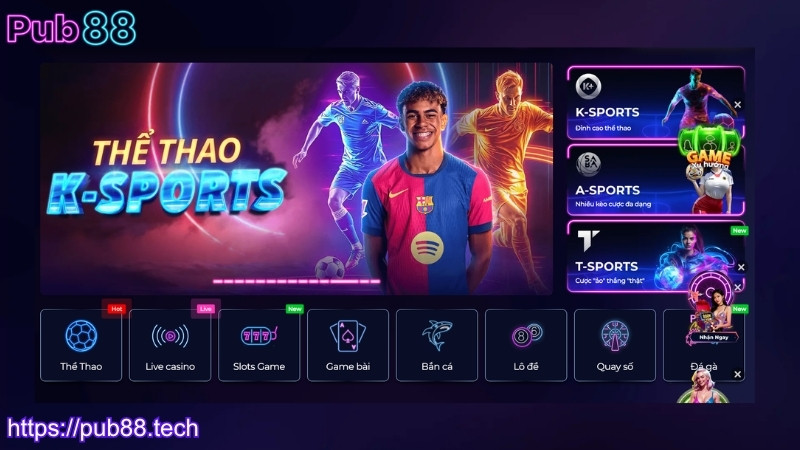 Giới thiệu PUB88 về các sảnh cược siêu hot