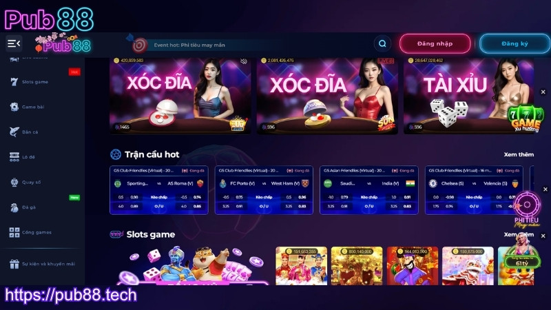 Lợi ích khi đăng nhập PUB88 để cá cược